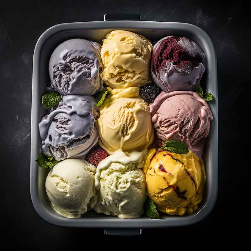 Eis aus Köthen im Eisladen Kugelbrunnen - täglich frisch.